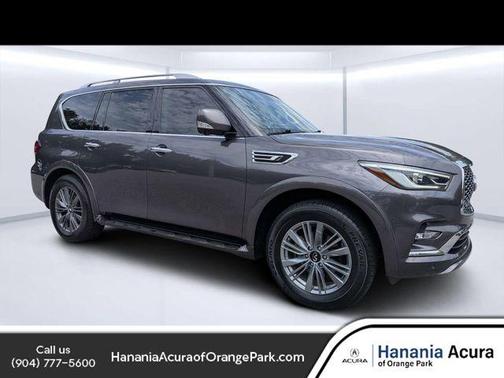 Anthracite Gray 2024 INFINITI QX80 Luxe