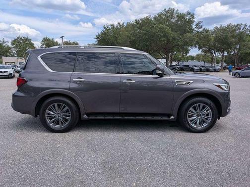 Anthracite Gray 2024 INFINITI QX80 Luxe