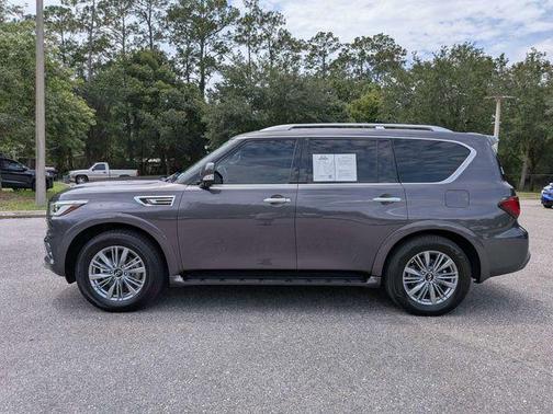 Anthracite Gray 2024 INFINITI QX80 Luxe