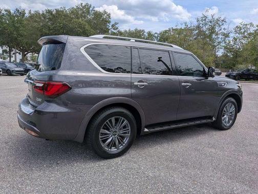 Anthracite Gray 2024 INFINITI QX80 Luxe