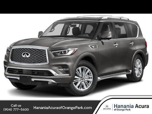 Anthracite Gray 2024 INFINITI QX80 Luxe