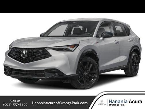 Solar Silver Metallic 2025 Acura ADX A-Spec Advance