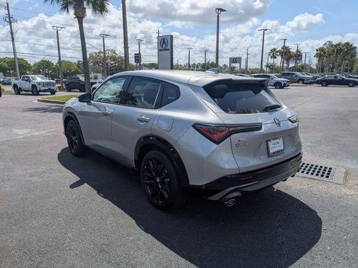 Solar Silver Metallic 2025 Acura ADX A-Spec Advance