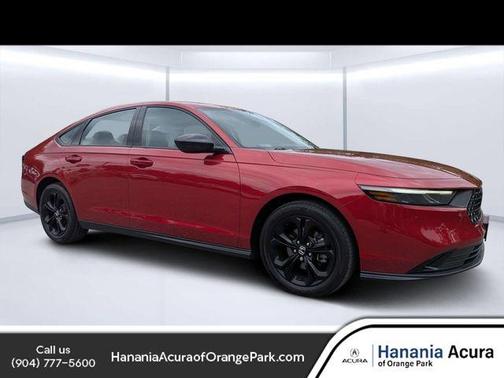 Radiant Red Metallic 2025 Honda Accord SE