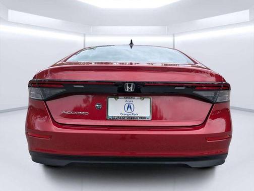 Radiant Red Metallic 2025 Honda Accord SE
