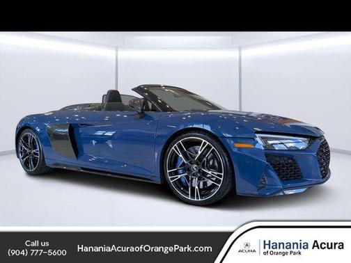 Ascari Blue Metallic w/ Black Roof 2022 Audi R8 5.2 V10 performance