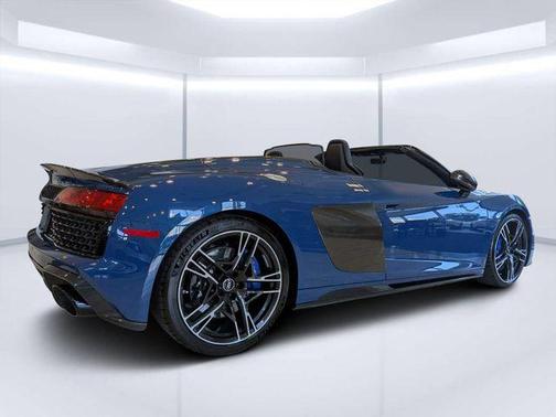 Ascari Blue Metallic w/ Black Roof 2022 Audi R8 5.2 V10 performance