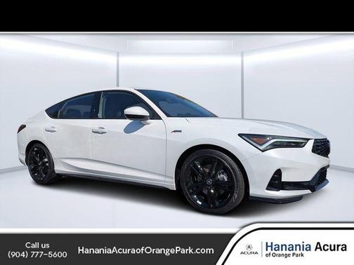 Platinum White Pearl 2026 Acura Integra A-Spec