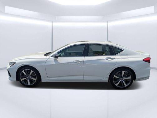 Platinum White Pearl 2025 Acura TLX Technology