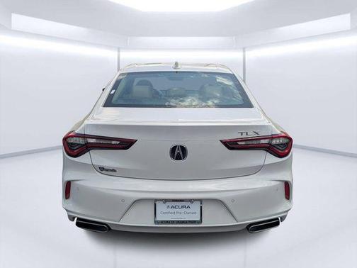 Platinum White Pearl 2025 Acura TLX Technology