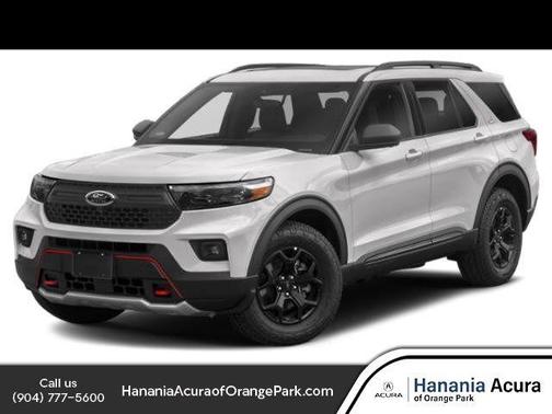 Gray Metallic 2023 Ford Explorer Timberline