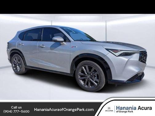 Solar Silver Metallic 2025 Acura ADX A-Spec