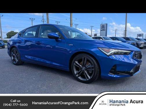 Apex Blue Pearl 2025 Acura Integra A-Spec Technology