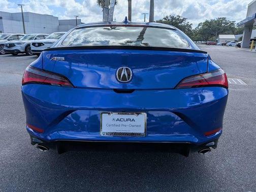 Apex Blue Pearl 2025 Acura Integra A-Spec Technology