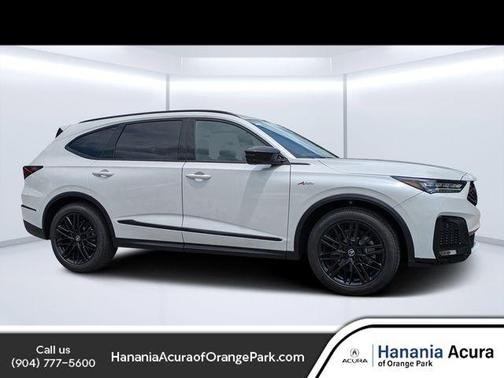 Platinum White Pearl 2026 Acura MDX A-Spec Advance Package