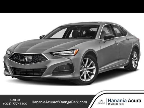 Black 2021 Acura TLX Base