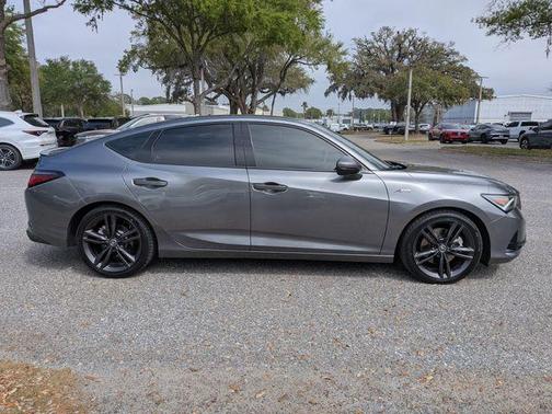 Liquid Carbon Metallic 2023 Acura Integra A-Spec Technology