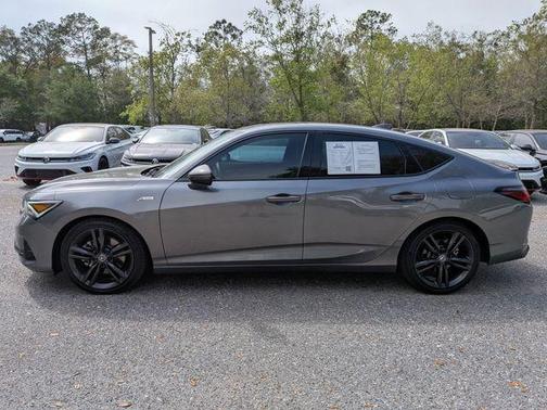 Liquid Carbon Metallic 2023 Acura Integra A-Spec Technology