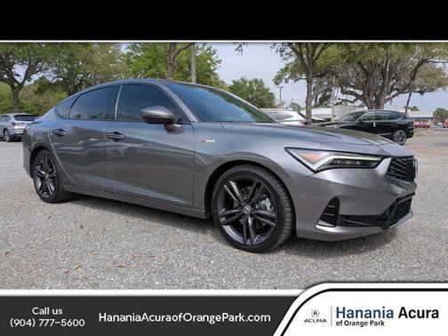 Liquid Carbon Metallic 2023 Acura Integra A-Spec Technology