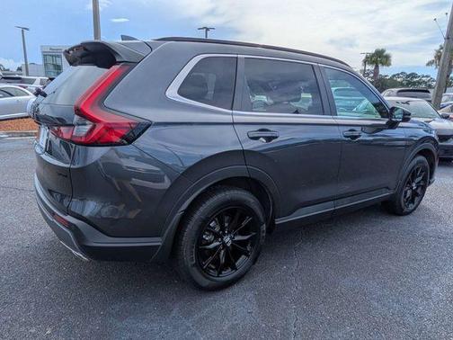 Meteorite Gray Metallic 2024 Honda CR-V Hybrid Sport-L