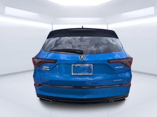 Apex Blue Pearl 2026 Acura MDX A-Spec Advance Package