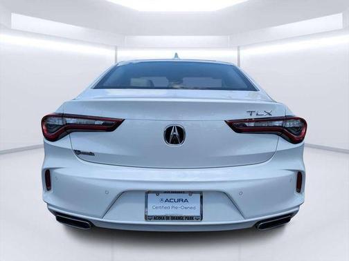 Platinum White Pearl 2025 Acura TLX Technology