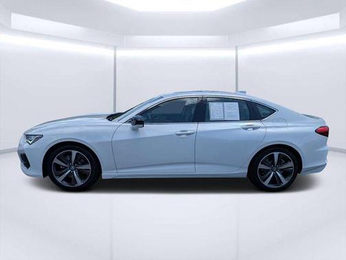 Platinum White Pearl 2025 Acura TLX Technology