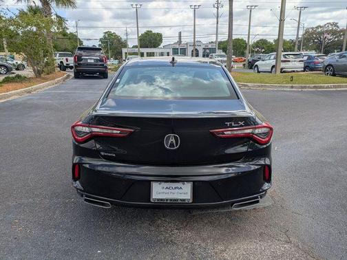 Majestic Black Pearl 2025 Acura TLX Technology