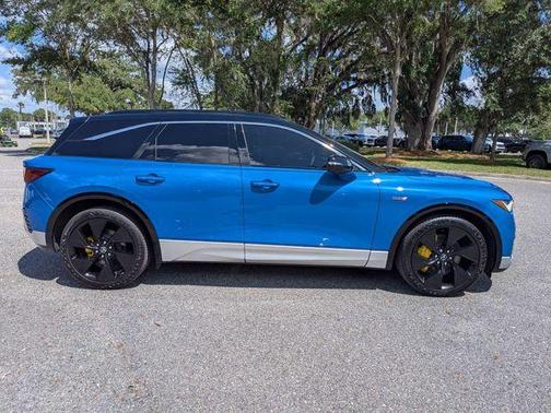 Blue 2024 Acura ZDX TYPE S