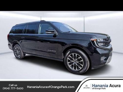 Black Metallic 2025 Ford Expedition Max Platinum