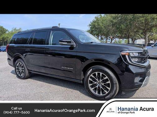 Black Metallic 2025 Ford Expedition Max Platinum