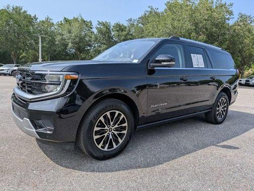 Black Metallic 2025 Ford Expedition Max Platinum