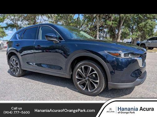 Deep Crystal Blue Mica 2023 Mazda CX-5 Premium Plus