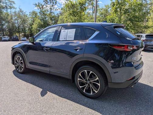 Deep Crystal Blue Mica 2023 Mazda CX-5 Premium Plus
