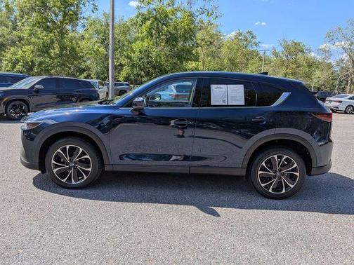 Deep Crystal Blue Mica 2023 Mazda CX-5 Premium Plus