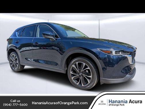 Deep Crystal Blue Mica 2023 Mazda CX-5 Premium Plus