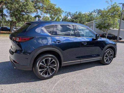 Deep Crystal Blue Mica 2023 Mazda CX-5 Premium Plus