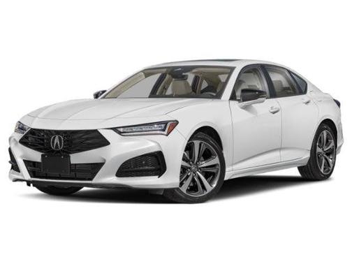 Platinum White Pearl 2025 Acura TLX Technology