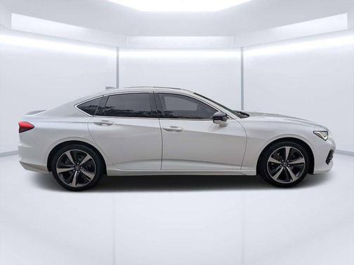 Platinum White Pearl 2025 Acura TLX Technology