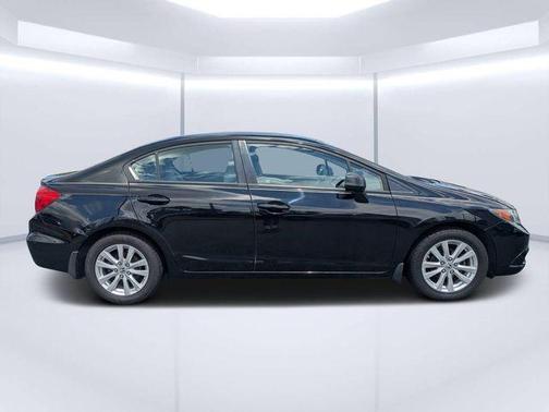 Black 2012 Honda Civic EX