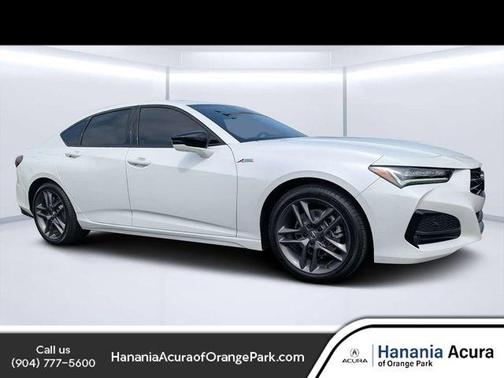 White 2025 Acura TLX A-Spec