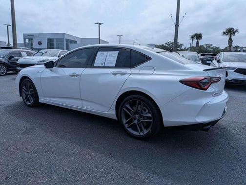 White 2025 Acura TLX A-Spec