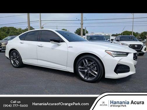 White 2025 Acura TLX A-Spec