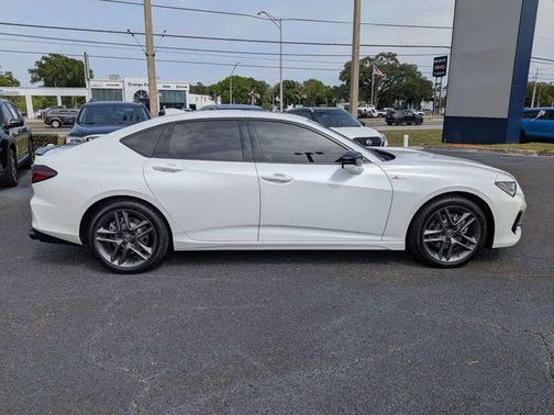 White 2025 Acura TLX A-Spec
