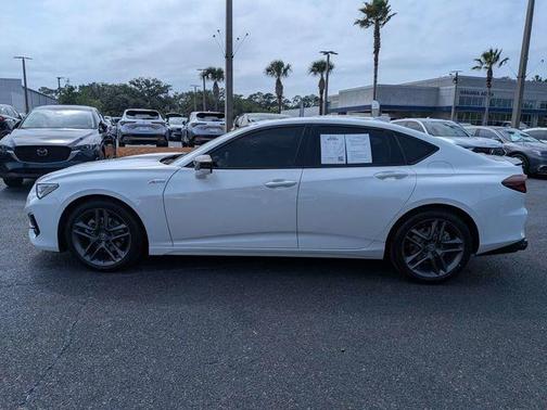 White 2025 Acura TLX A-Spec