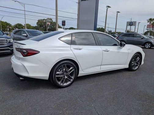 White 2025 Acura TLX A-Spec