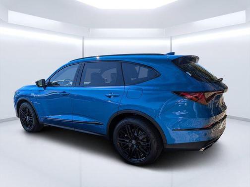 Blue 2026 Acura MDX A-Spec Advance Package