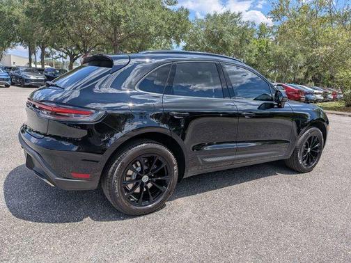 Black 2025 Porsche Macan PLUS