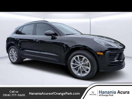 Black 2025 Porsche Macan PLUS
