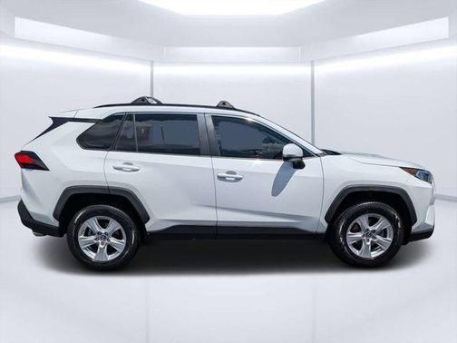 Super White 2019 Toyota RAV4 XLE